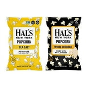 Hal's New York Popcorn, Gluten Free, 0.75oz and 0.90oz (Popcorn Variety Pack, Pack of 24)
