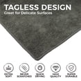 thumbnail image 3 of The Rag Company - All-Purpose Microfiber Terry Cleaning Towels - Microfiber Cleaning Cloth - 300gsm, 12in x 12in, Grey (12 Pack), 3 of 10