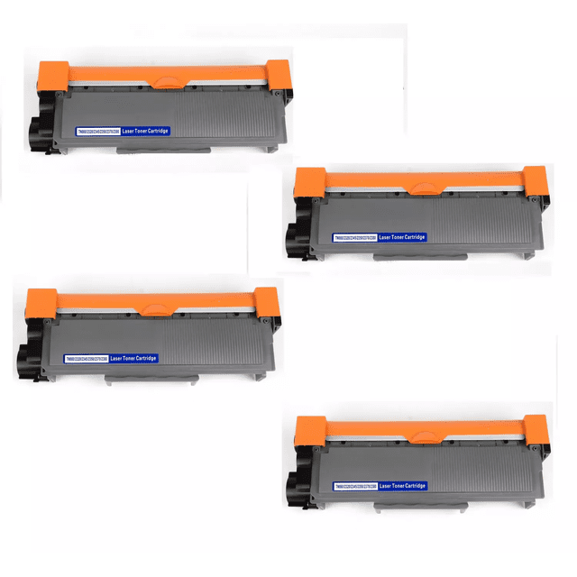 Zoomtoner Compatible Brother MFC-L2720 Lot de 4-Brother TN660 Cartouche de Toner laser Noire Rendement Élevé