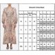 thumbnail image 5 of Linen Midi Dress with Plunge Neckline and Stylish Design for Women, 5 of 5