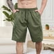 thumbnail image 1 of Ceisia Men's Relaxed Minimalist Cargo Gift Casual Shorts Drapey 3D Pockets Multi-Color, 1 of 8