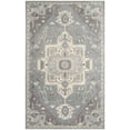 thumbnail image 2 of Safavieh Heritage Trafford Floral Wool Area Rug, Blue/Ivory, 5' x 8', 2 of 8