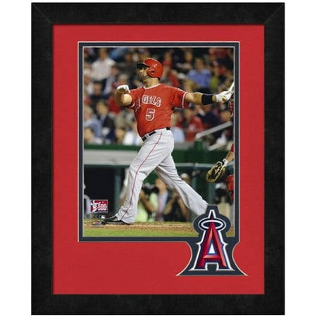 Home Run Photo - Albert Pujols Los Angeles Angels 500th Home Run Framed LogoMat Photo - No Size