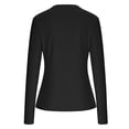 thumbnail image 7 of Luvrsol Women's Long Sleeve Sun Protection Tops Round-Neck Sports Yoga Gym, S-2XL, 7 of 7