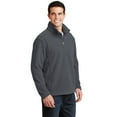 thumbnail image 4 of Port Authority Value Fleece 1/4 Zip Pullover-5XL (Iron Grey), 4 of 6