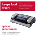 thumbnail image 4 of Nesco American Harvest VS-12 130 watt Deluxe Vacuum Food Sealer with Bag Cutter - Stainless Steel, 4 of 7