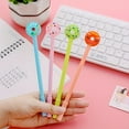 thumbnail image 3 of 4pcs Donut Gel Pens, Creative Water Pens Office Writing Pens Signature Pen, Holiday Party Ink Pens Ballpoint Pens, Stationery Small Gift Birthday Gift 0.5mm Black Pens, 3 of 5