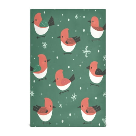 

Kitchen Towel 28x18 Inches x6，Plate Towel Decorative Towel Napkin Tea Towel Tea Towels For Kitchen Dish Cloths & Dish Towels Little Red Christmas Bird