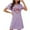 Purple, variant on Sakmal Lightweight Moomoo Womens Nightgowns Love Short Sleeve Valentines House Dress Heart Print Short Womens Nightgown L