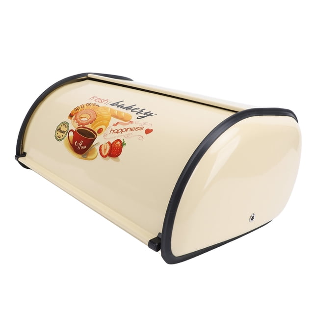 Bread Storage Countertop Bread Box Bread Bin Metal Bread Box Breadbox Holds for Your Kitchen Counter