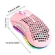 thumbnail image 4 of Worallymy Gaming Mouse Wireless Hollow Game Mouse Accesorio de computadora recargable ajustable con luz RGB rosa Worallymy JD735802672, 4 of 7
