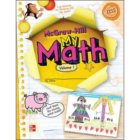 McGraw-Hill My Math, Grade K, Student Edition, Volume 1 - Walmart.com