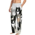 thumbnail image 2 of Balery Colors Cats print Men's Pajama Pants,Ultra Lightweight Pjs,Lounge Pant-XX-Large, 2 of 9