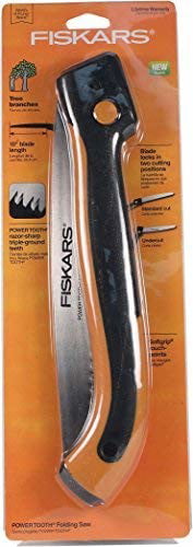 Fiskars Pruning Saw 18 Inch Soft Grip D Handle Curved Razor Sharp Power Tooth for sale online 