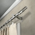 thumbnail image 2 of Paxon 13/16" Bay Window curtain rod 20"-36", 38"-72" - Satin Nickel,(ABay-66-5), 2 of 5