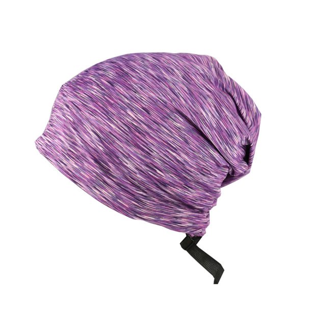 Gorro elástico Qarigey tocados clásicos ajustables Multicolor violeta