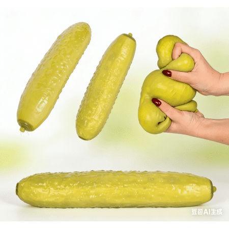 Squeezy Pickle Toys Squeezy Sensory Toys Slow Rising Squishy Relief Soft Tress Relief & Fidget Toys Fruit Toys