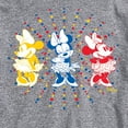 thumbnail image 3 of Disney - Mickey & Friends - Minnie Mouse - Sunburst of Colors - Men's Short Sleeve Graphic T-Shirt, 3 of 5