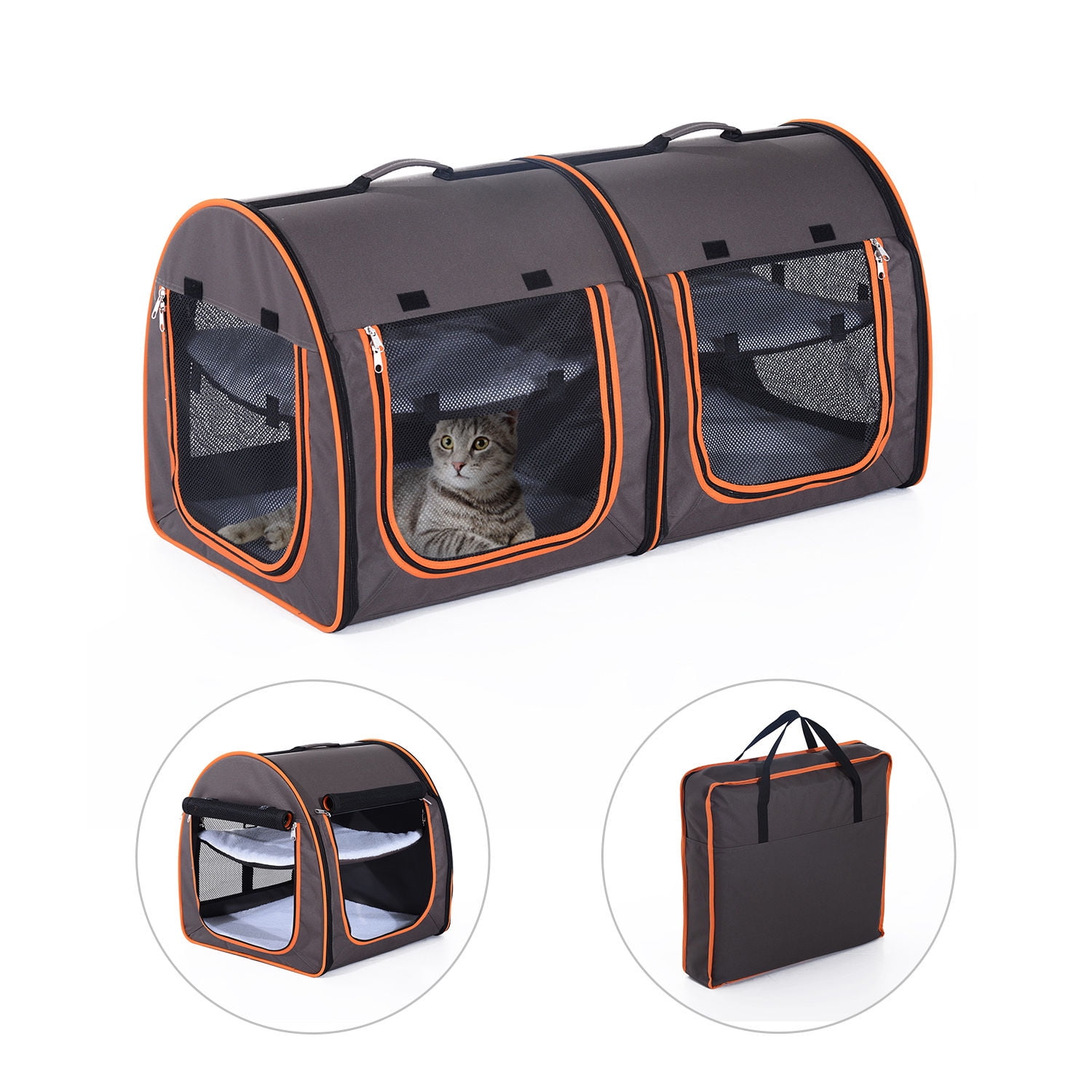 cat carrier for 2 cats
