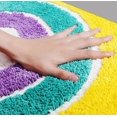 thumbnail image 3 of Lishi Cartoon Rainbow Vinyl Carpet - Non-slip Mat for Bathroom Door Mat, 3 of 4