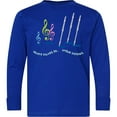 thumbnail image 3 of Inktastic Flute Player Treble Long Sleeve Youth T-Shirt, 3 of 5