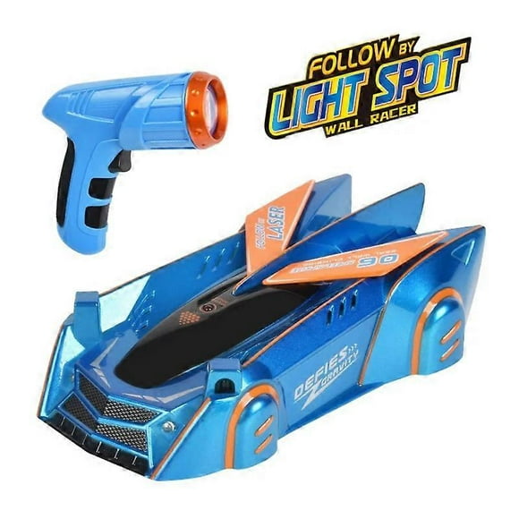 Remote Control Race Wall Climbing Car Radio Controlled Laser Gun Stunt Xmas Toy
