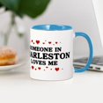 thumbnail image 4 of CafePress - Loves Me In Charleston Mug - 11 oz Ceramic Mug - Novelty Coffee Tea Cup, 4 of 6
