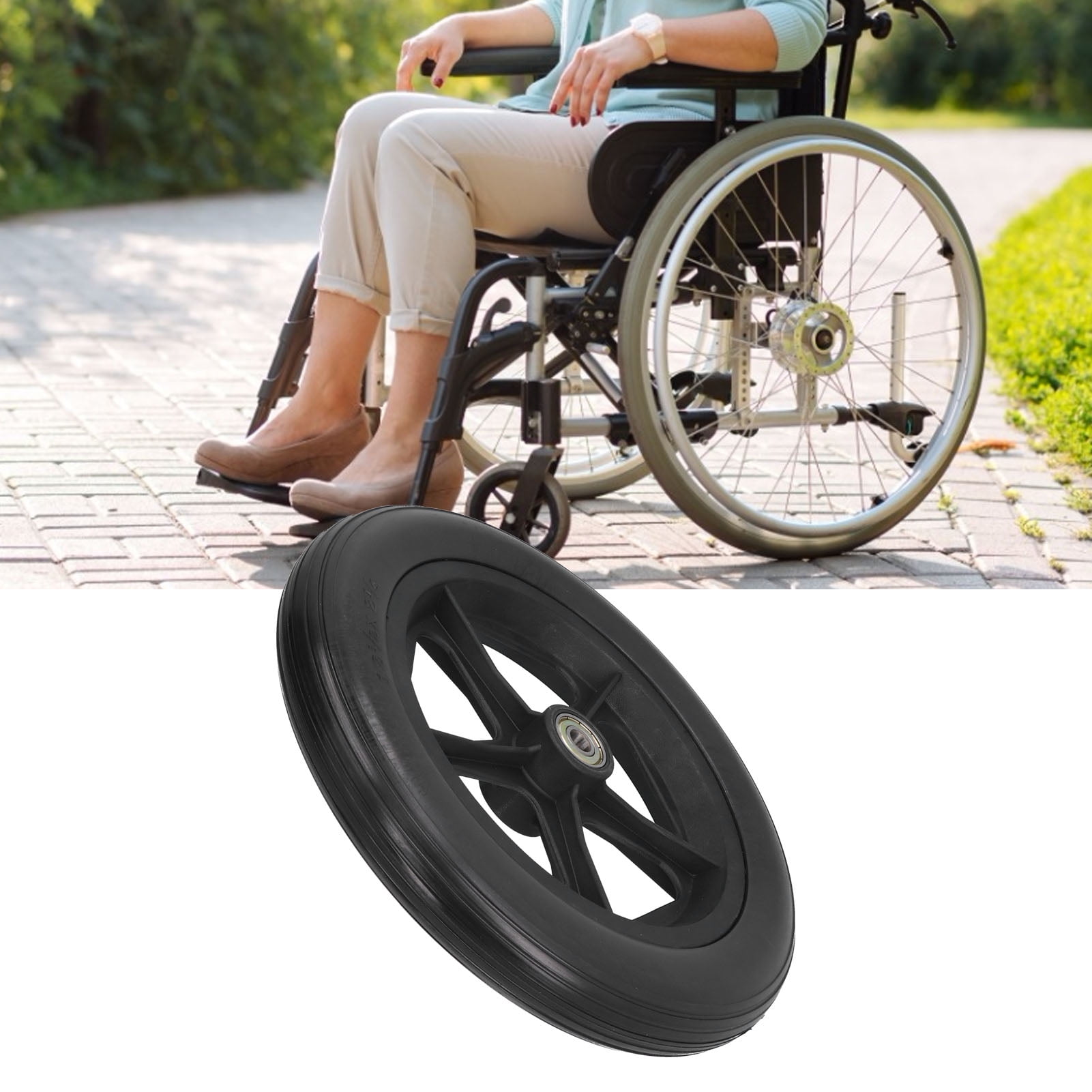 Buy Zaqw Manual Wheelchair Rear Wheel,Wheelchair Rear Wheel Abrasion