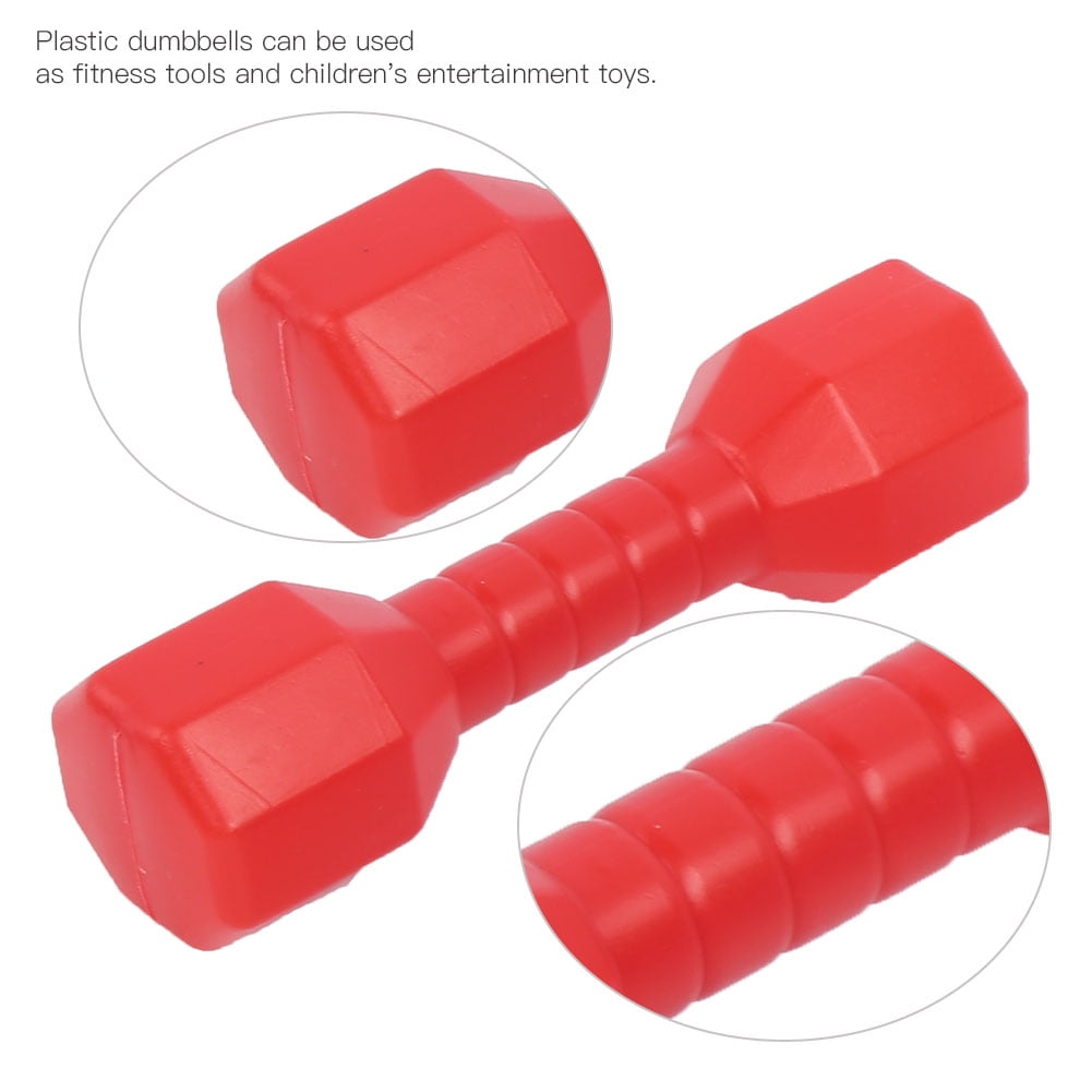 Children Fitness Dumbbell, Plastic Dumbbells Children Toy Dumbbell,  Exercise Tools for Children's Fitness Exercises Children's Entertainment Toys