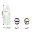 thumbnail image 3 of Day Of The Dead - Shaped Halloween Sugar Skull Party Cut-Outs - 24 Count, 3 of 7