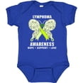 thumbnail image 3 of Inktastic Lymphoma Awareness Hope Support and Love Boys or Girls Baby Bodysuit, 3 of 5