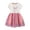 Z0 Pink, variant on Girl Princess Dress Summer New Children's 2 To 7 Years Girls Short Sleeved Dress Bunny Dress For Casual Skirt Size 4T