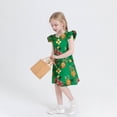thumbnail image 3 of RXIRUCGD 2025 Vêtements d'Été pour Enfants Robe d'Été à Manches à Volants pour Filles 4-14T, 3 of 7