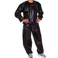 thumbnail image 1 of EIGTHTAIL Ensemble de Sauna Anti-Transpiration Perte de Poids Combinaison Intégrale de Sauna Anti-Transpiration Exercice Gym Anti-Déchirure PVC pour Hommes Femmes, 1 of 9