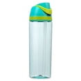 thumbnail image 1 of MAGMALIFE Termo Boost Clear 710 ml, Botella Transparente con Popote y Tapa Dual, Antiderrames, Tritan Resistente, Apertura Rápida, Asa Integrada, Libre de BPA (Aqua), 1 of 9