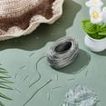 thumbnail image 5 of 1 Set 1Roll Round Bendable Aluminum Wire for Hair Bows Shaping Hat Brim Craft Making Supplies 100Pcs Rubber End Caps Silver 18x1.2~2mm Hole: 1.2mm, 5 of 6