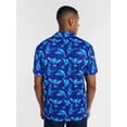 thumbnail image 3 of Birdie Bound Men's and Big Men's Ombre Sparrow Polo Shirt, Sizes XS-4XLT, 3 of 5