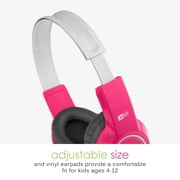MEE audio KidJamz 3 Kids Safe Listening Headphones with Volume Limiter & Built-in Mic (3 Pack)