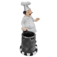 thumbnail image 4 of Chef Décor de Cuisine, Chef Statue Résine Synthétique Chef Décor Statue Cuisine Décoration Conçue avec Soin, 4 of 14