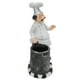 thumbnail image 5 of Estatua de Chef Francés Estatua de Decoración de Chef con Cubo de Cubiertos Artesanía de Cocina Estatua Decorativa para Mostrador de Cocina Restaurante Cafetería ANGGREK Otros, 5 of 8