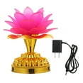 thumbnail image 1 of 1pc LED Lotus Lamp Color Changing Buddha Hall Lamp Ornament Home Decoration, 1 of 8