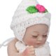 thumbnail image 4 of Newborn Baby Doll 10 Inch Silicone Cute Lifelike Infant Doll with Knitted Clothes Birthday GiftEyes Closed Girl Doll, 4 of 4