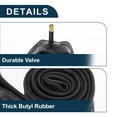 thumbnail image 4 of Unique Bargains MTB Cycling Bicycle Inner Tube 20x1.75/1.95 Durable America Type Valve 1 Pc, 4 of 6