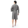 thumbnail image 3 of Fruit of the Loom Mens Beyondsoft Waffle Robe, One Size Fits Most and 2X/3X, 3 of 9