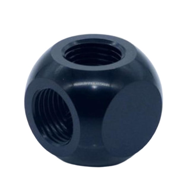 Conector de de 4 vías Conector extensor s duraderos de tón G1 / 4 ", para refrigeración por agua de computadora. shamjiam ajuste de bola