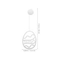 thumbnail image 2 of unbranded Colgante De Huevo Para Ambiente Romántico En Fiestas De Pascua Interiores Y Exteriores, 2 of 7