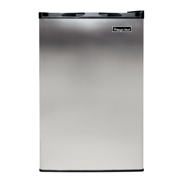 Magic Chef MCUF3S2 Congélateur Vertical Mini 3 Pieds Cubes, Acier Inoxydable