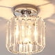 thumbnail image 3 of Araña De Cristal Semi Empotrada Lámpara De Techo Lámpara Colgante De Cristal Lámpara De Cristal Exquisita Linterna Led Moderna De Alta Para El Hogar Sala De Estar Dormitorio Hotel Casa Eigraketly HA026469-01, 3 of 6