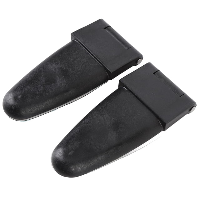 Glass Rear Door Hinges, 2PCS 2 Hole Installation Rear Glass Window Hinge Enhanced Stability 103528 Seamless Fit for Truck Cap 100XL 100LE