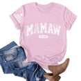 thumbnail image 3 of Blusas de Manga Corta para las Mujeres Divertida Impresión Cuello Redondo Camiseta Vintage, Blusas de Primavera para las Mujeres, 3 of 3